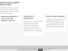 Tablet Screenshot of fincasvillalobos.com
